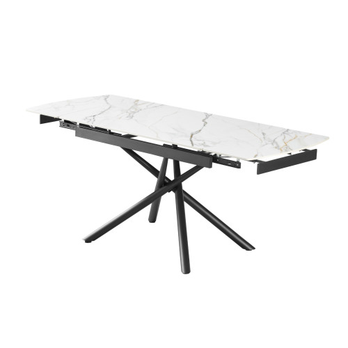 Керамічний стіл Піно TML-1200-2 калакатта голд + чорний Vetro Mebel