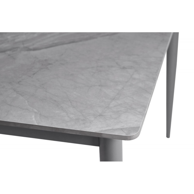 Обідній керамічний стіл TM-110 ребекка грей + сірий 
Vetro Mebel