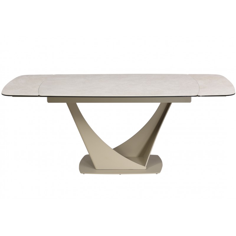 Керамічний стіл Еліо ТМL-990 сахара + бежевий Vetro Mebel