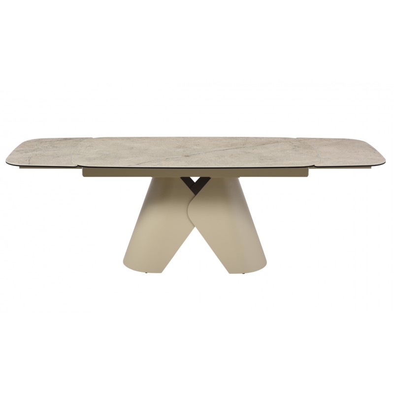 Керамічний стіл Паріс TML-997 іджео беж + бежевий Vetro Mebel
