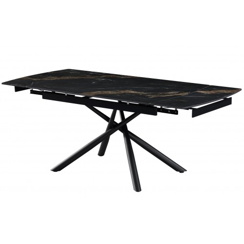 Керамічний стіл Піно TML-1200-1 п'єр блек + чорний Vetro Mebel
