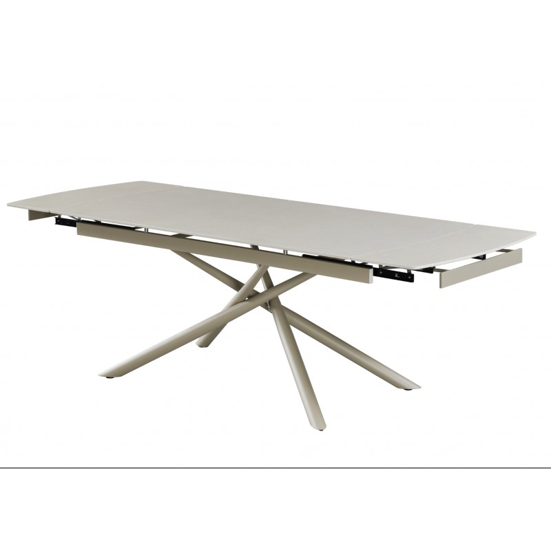 Керамічний стіл Піно TML-1200 венеція делікато + капучино Vetro Mebel