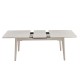 Керамічний стіл TM-125 крема саббія + капучино 
Vetro