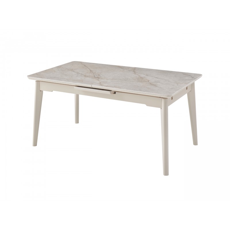 Керамічний стіл TM-125 містік грей + капучино 
Vetro