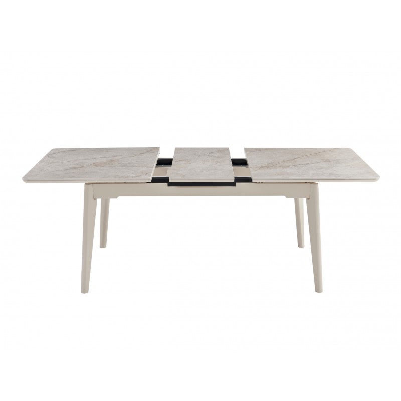 Керамічний стіл TM-125 містік грей + капучино 
Vetro