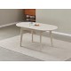 Керамічний стіл TM-126-1 крема саббія + капучино 
Vetro