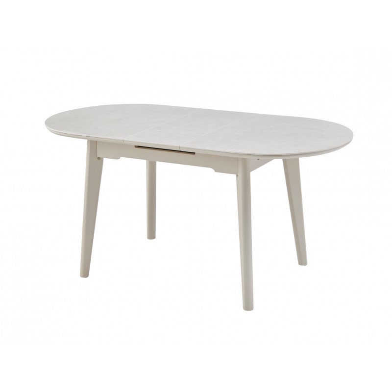 Керамічний стіл TM-126-1 крема саббія + капучино 
Vetro