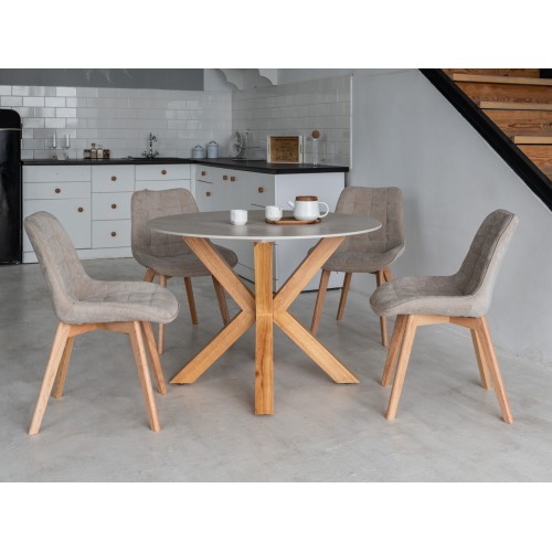 Керамічний стіл TM-237 вуд вейн + натуральний каучук 
Vetro Mebel