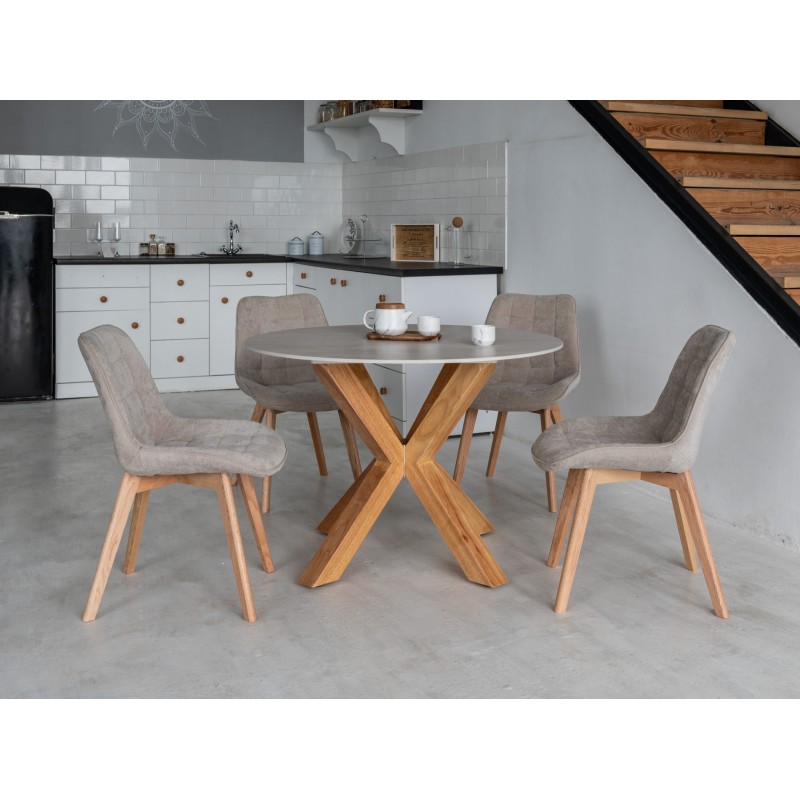 Керамічний стіл TM-237 вуд вейн + натуральний каучук 
Vetro Mebel