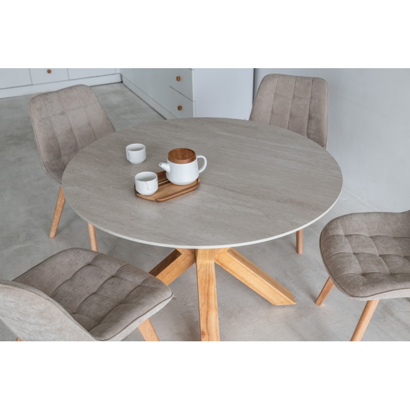 Керамічний стіл TM-237 вуд вейн + натуральний каучук 
Vetro Mebel