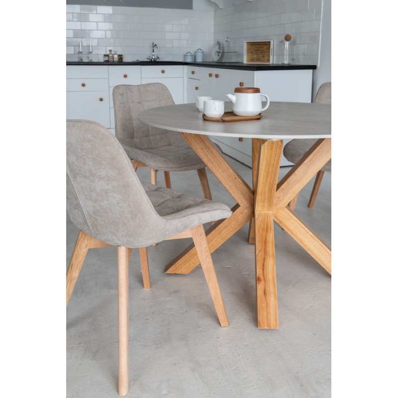 Керамічний стіл TM-237 вуд вейн + натуральний каучук 
Vetro Mebel