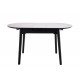 Керамічний стіл TM-85 білий мармур + чорний 
Vetro Mebel
