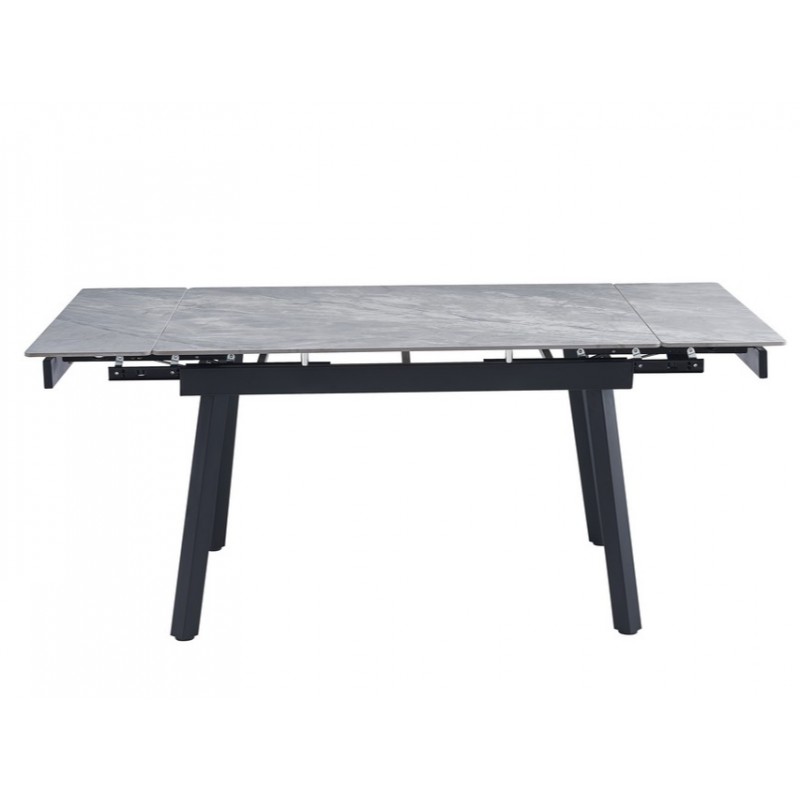 Керамічний стіл TM-88-1 ребекка грей + чорний Vetro Mebel
