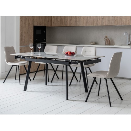 Керамічний стіл TM-98-1 панда вайт + чорний 
Vetro Mebel