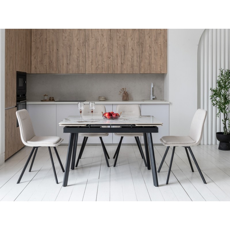 Керамічний стіл TM-98-1 панда вайт + чорний 
Vetro Mebel