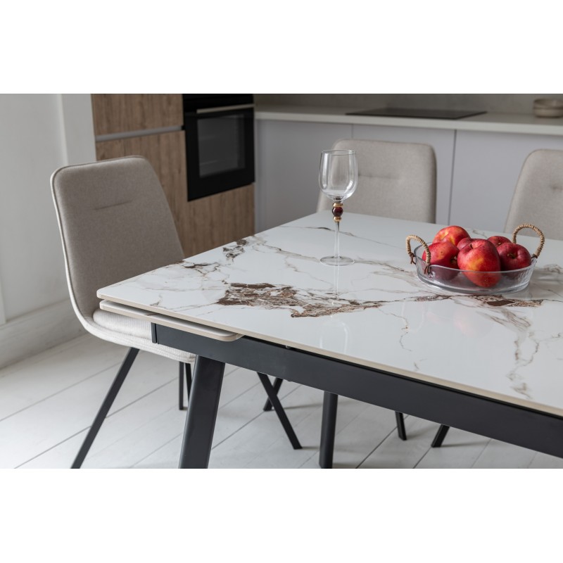 Керамічний стіл TM-98-1 панда вайт + чорний 
Vetro Mebel