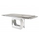 Керамічний стіл Арно TML-1310 сілвер рівер + айворі 
Vetro Mebel