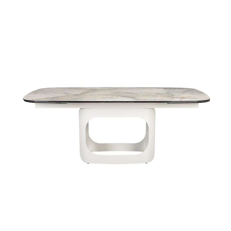 Керамічний стіл Арно TML-1310 сілвер рівер + айворі 
Vetro Mebel