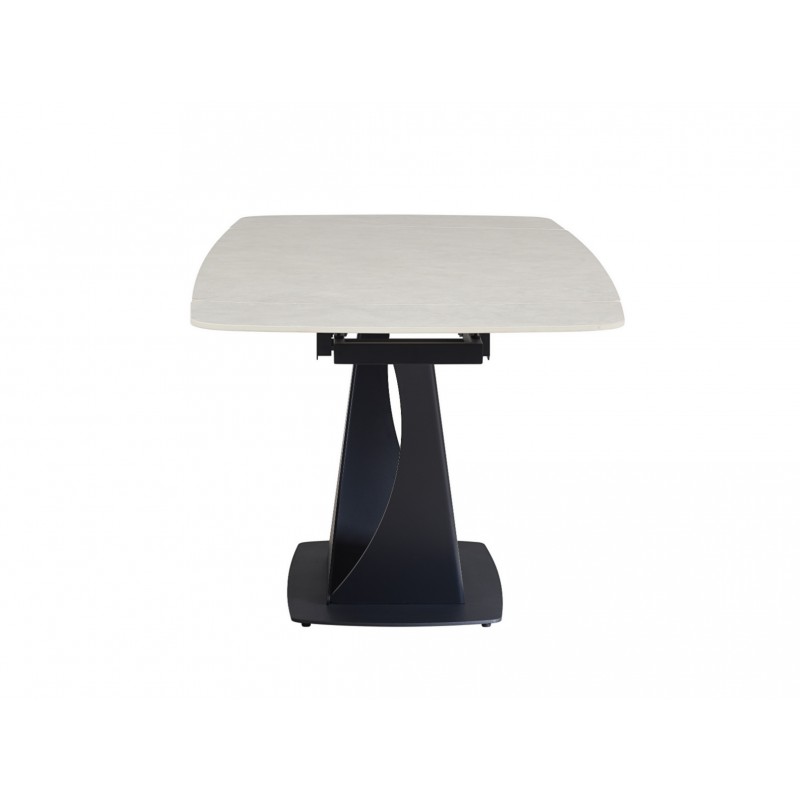 Керамічний стіл Еліо ТМL-990 крема делікато + чорний 
Vetro Mebel