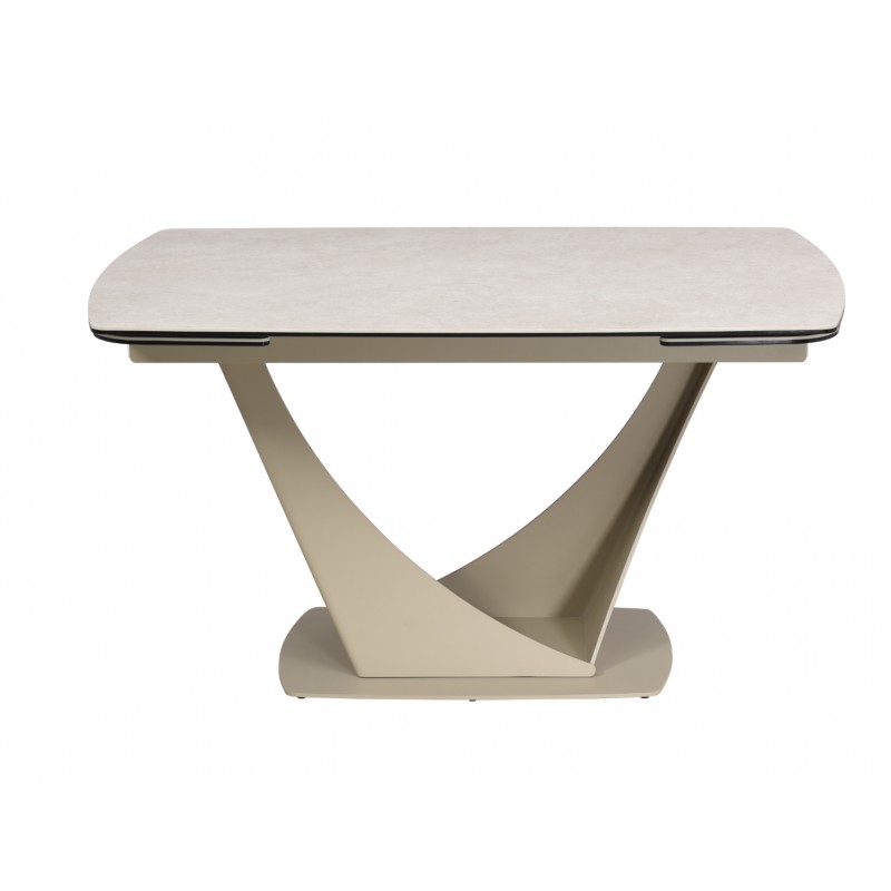 Керамічний стіл Еліо ТМL-990 сахара + бежевий Vetro Mebel