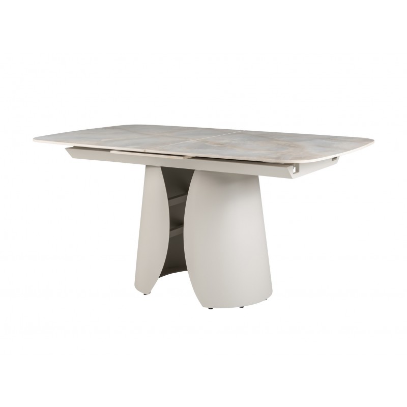 Керамічний стіл Лунаріо TML-1321 лафаєт + айворі 
Vetro Mebel