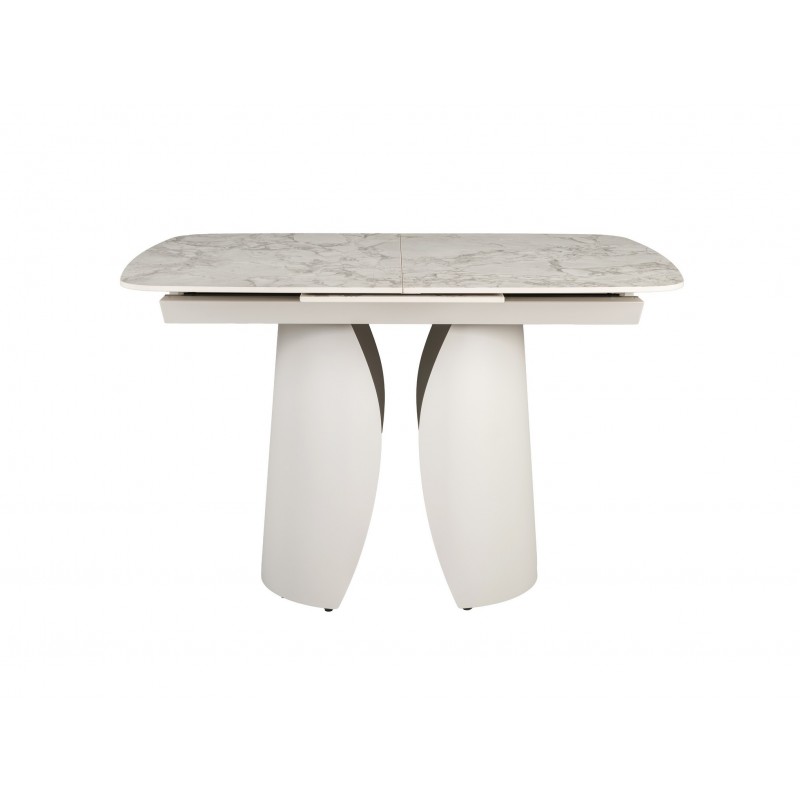 Керамічний стіл Лунаріо TML-1322 клауді грей + айворі 
Vetro Mebel