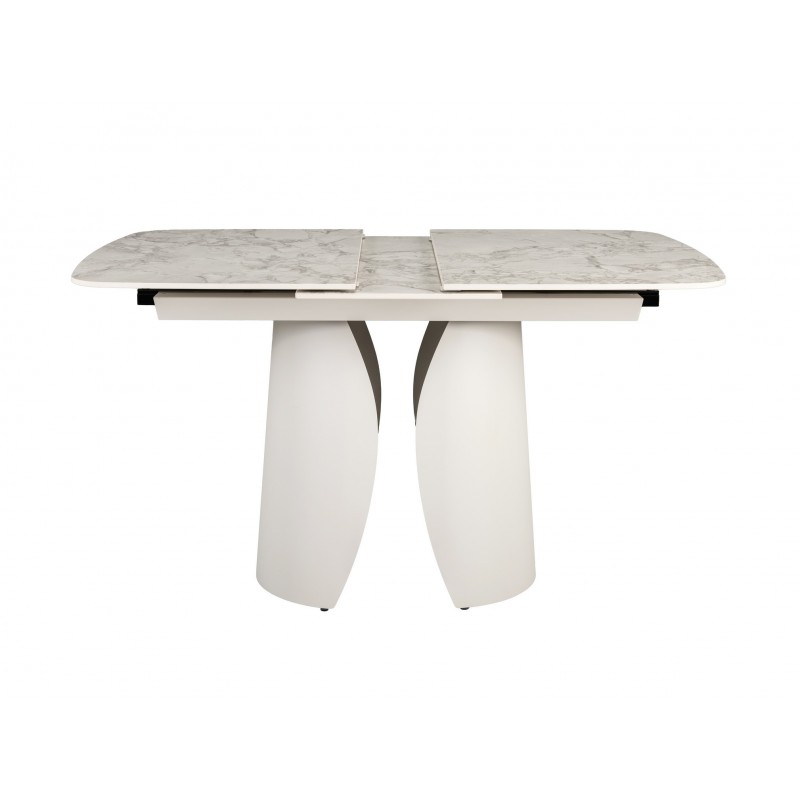 Керамічний стіл Лунаріо TML-1322 клауді грей + айворі 
Vetro Mebel