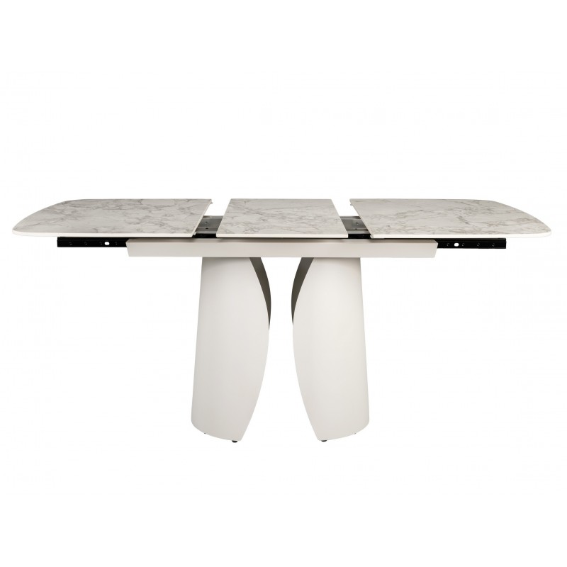 Керамічний стіл Лунаріо TML-1322 клауді грей + айворі 
Vetro Mebel