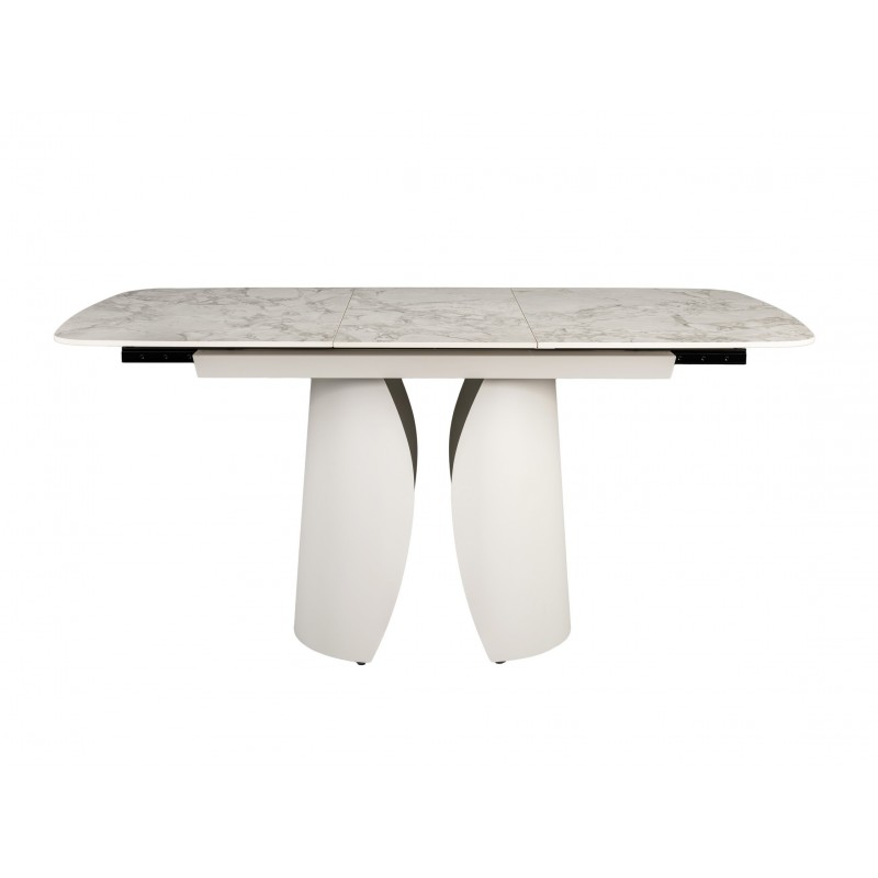 Керамічний стіл Лунаріо TML-1322 клауді грей + айворі 
Vetro Mebel