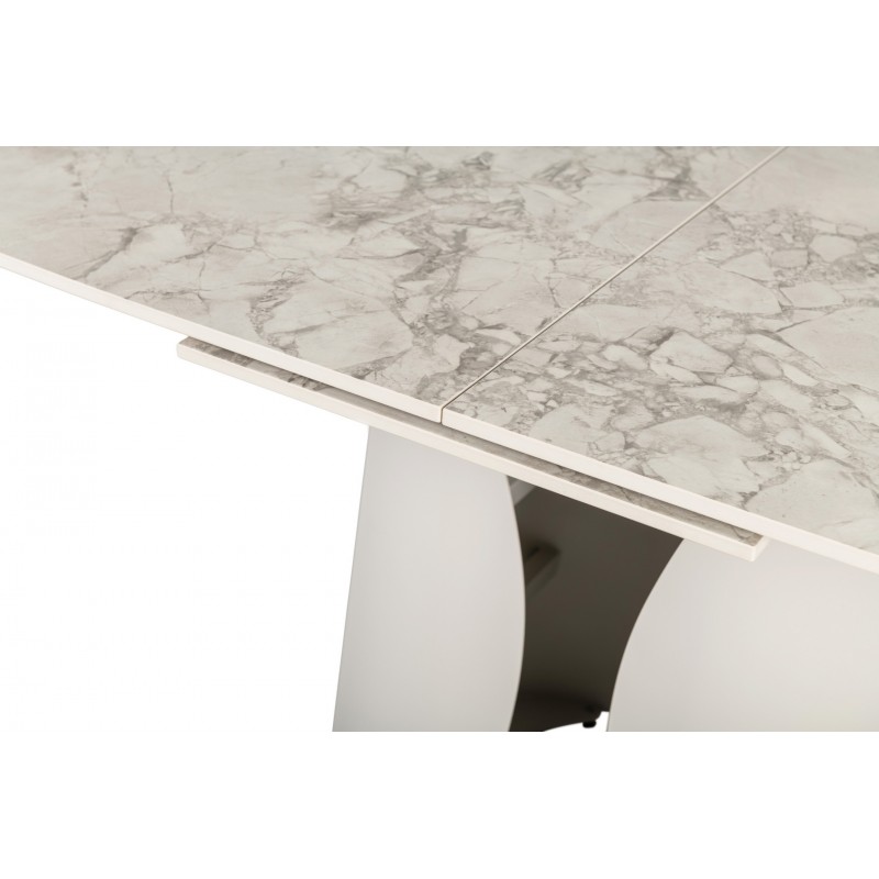 Керамічний стіл Лунаріо TML-1322 клауді грей + айворі 
Vetro Mebel