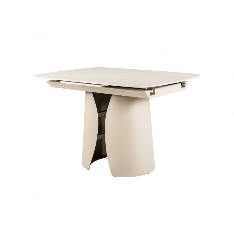 Керамічний стіл Лунаріо TML-1322 крема марфіль +  капучино 
Vetro Mebel