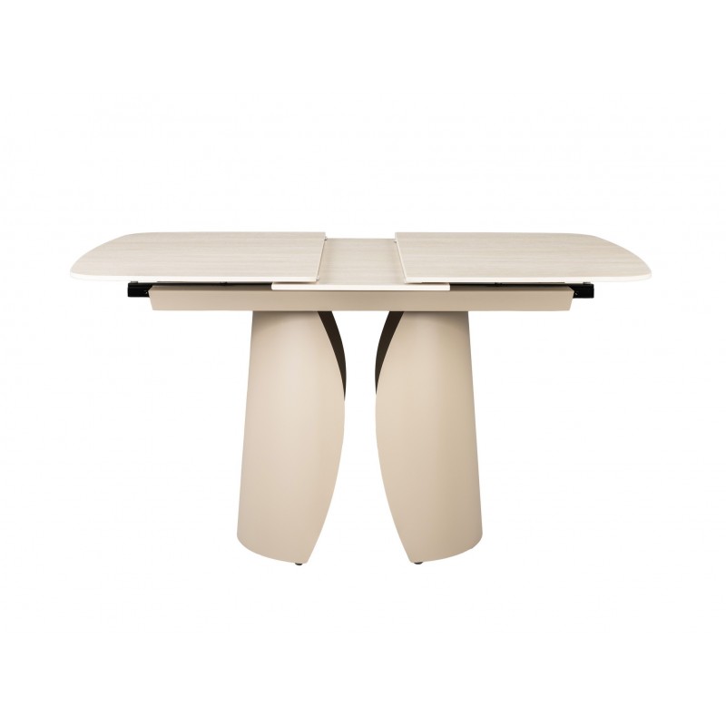 Керамічний стіл Лунаріо TML-1322 крема марфіль +  капучино 
Vetro Mebel