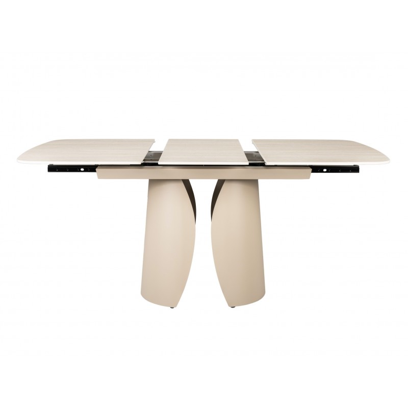 Керамічний стіл Лунаріо TML-1322 крема марфіль +  капучино 
Vetro Mebel