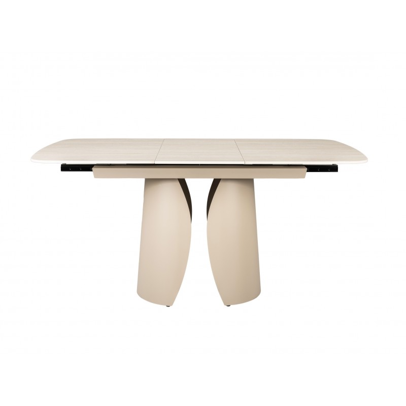 Керамічний стіл Лунаріо TML-1322 крема марфіль +  капучино 
Vetro Mebel