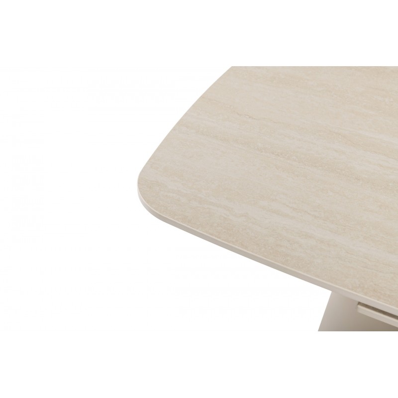 Керамічний стіл Лунаріо TML-1322 крема марфіль +  капучино 
Vetro Mebel