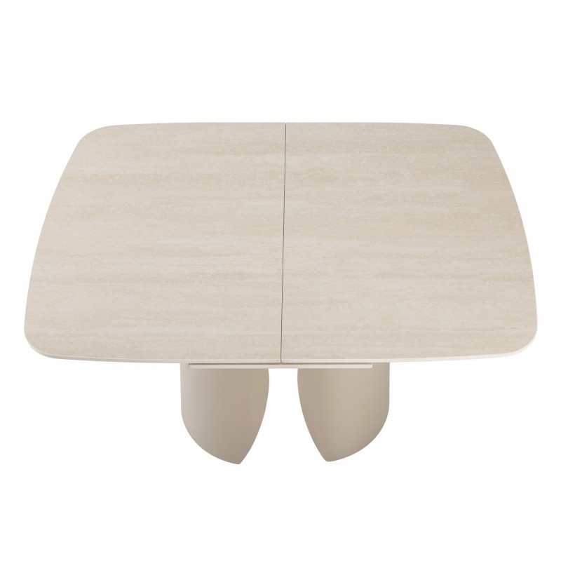 Керамічний стіл Лунаріо TML-1322 крема марфіль +  капучино 
Vetro Mebel