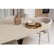 Керамічний стіл Лунаріо TML-1322 крема марфіль +  капучино 
Vetro Mebel
