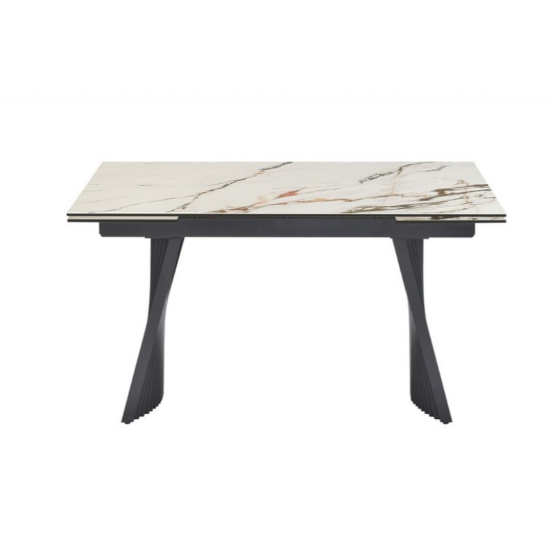 Керамічний стіл Олімпія ТМL-985 каса голд + чорний 
Vetro Mebel