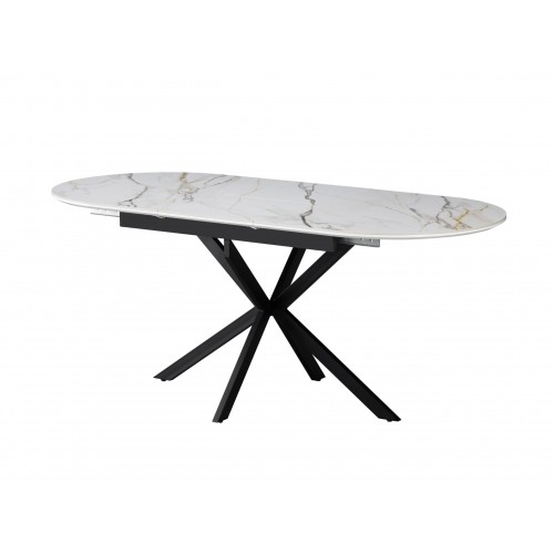 Керамічний стіл Верона TML-1335 калакатта голд + чорний 
Vetro