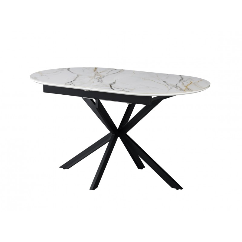 Керамічний стіл Верона TML-1335 калакатта голд + чорний 
Vetro