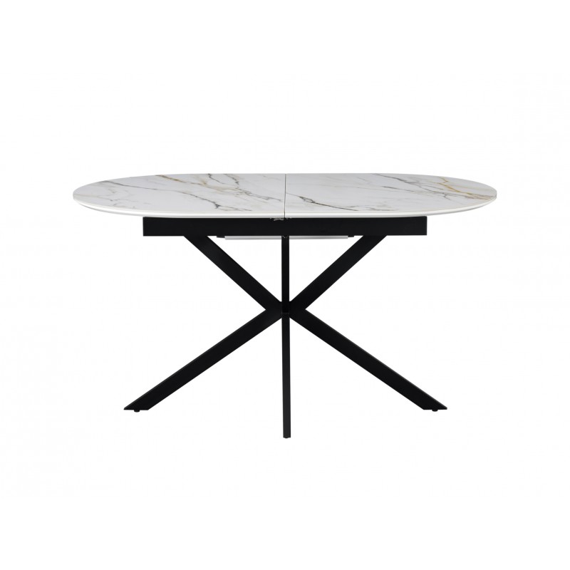 Керамічний стіл Верона TML-1335 калакатта голд + чорний 
Vetro