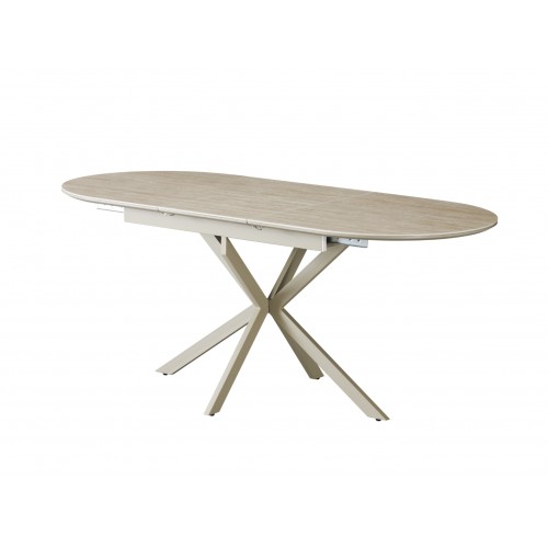 Керамічний стіл Верона TML-1335 римський травертін + капучино 
Vetro