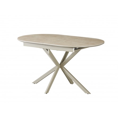 Керамічний стіл Верона TML-1335 римський травертін + капучино 
Vetro