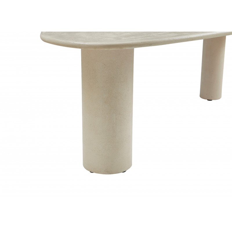 Стіл МДФ з матовим мікроцементним покриттям Бастіано TМ-225 бетон 
Vetro Mebel