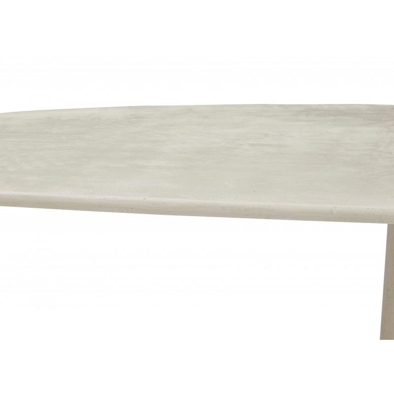 Стіл МДФ з матовим мікроцементним покриттям Бастіано TМ-225 бетон 
Vetro Mebel