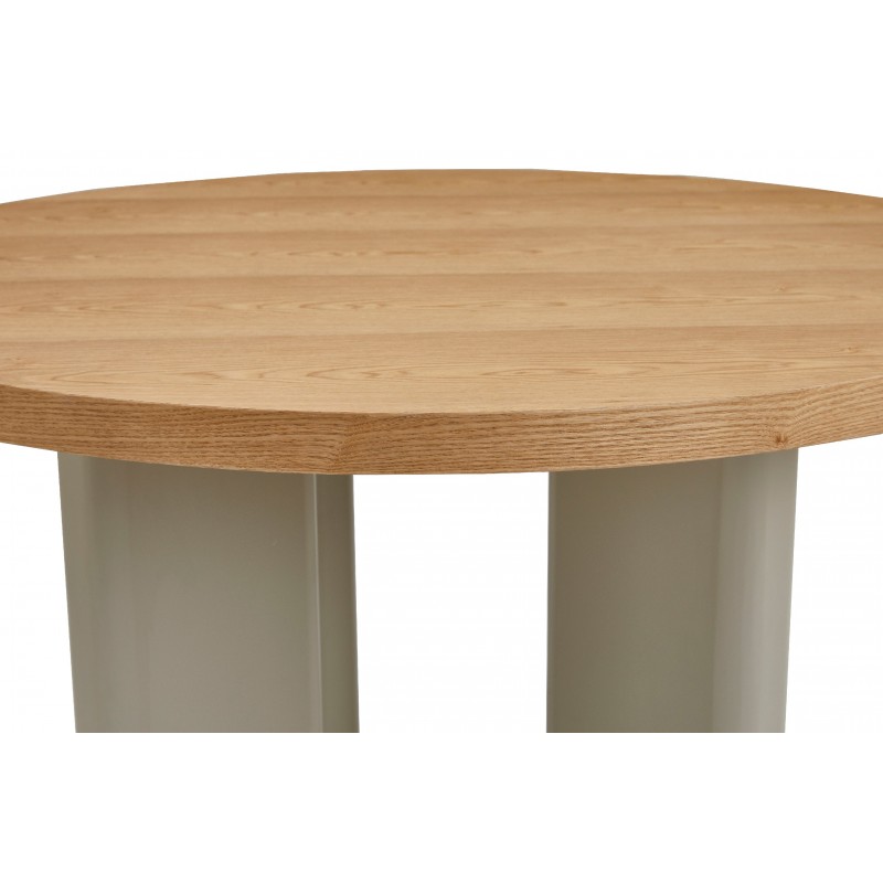 Стіл шпоноване МДФ Амбра TМ-235 ясень + теплий пісок 
Vetro Mebel