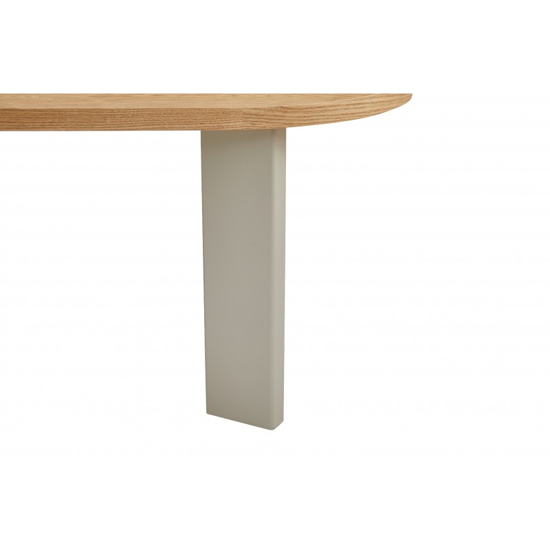 Стіл шпоноване МДФ Нікколо TМ-236 ясень + теплий пісок 
Vetro Mebel