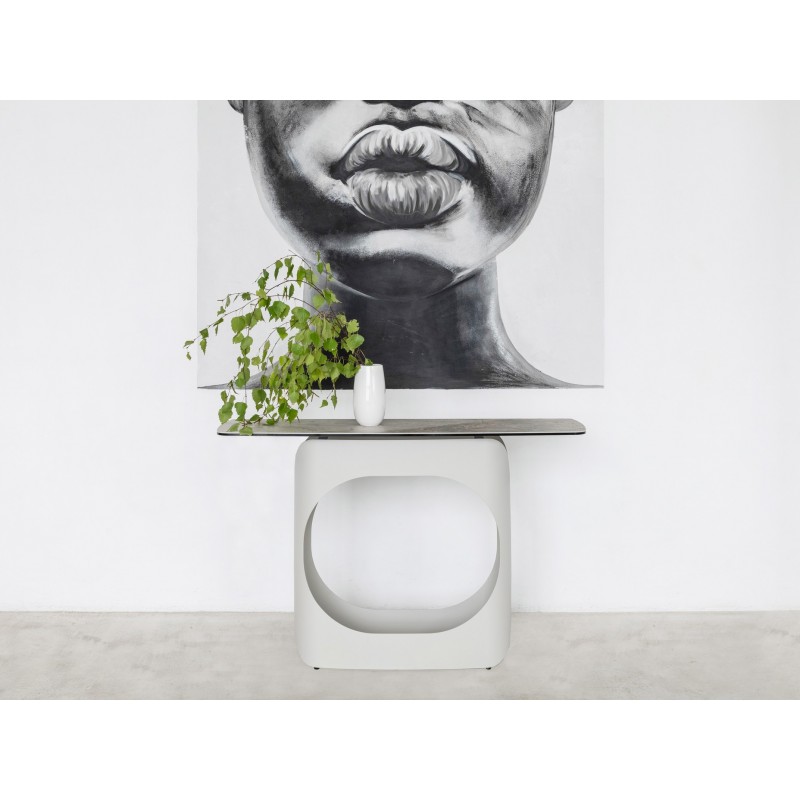 Консоль "Арно" сілвер рівер + айворі 
Vetro Mebel