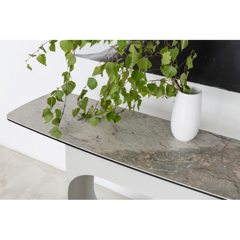 Консоль "Арно" сілвер рівер + айворі 
Vetro Mebel