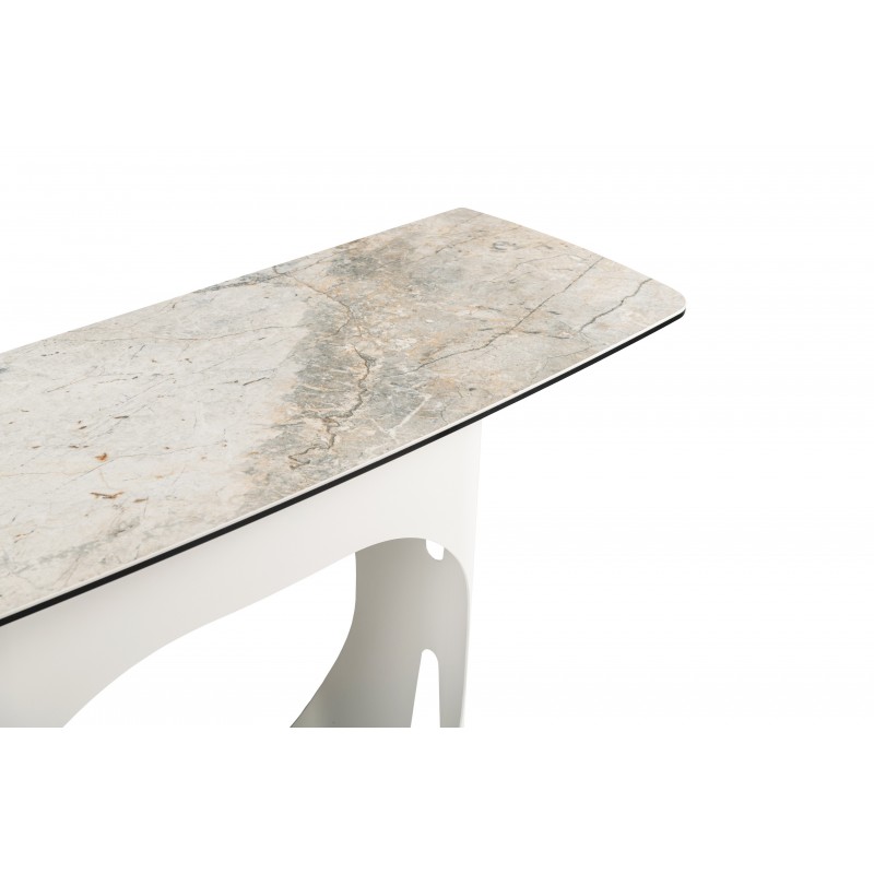 Консоль "Арно" сілвер рівер + айворі 
Vetro Mebel